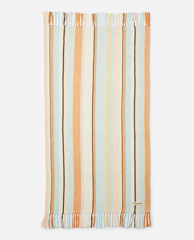Waffle Waffle Beach Towel - Multicolor