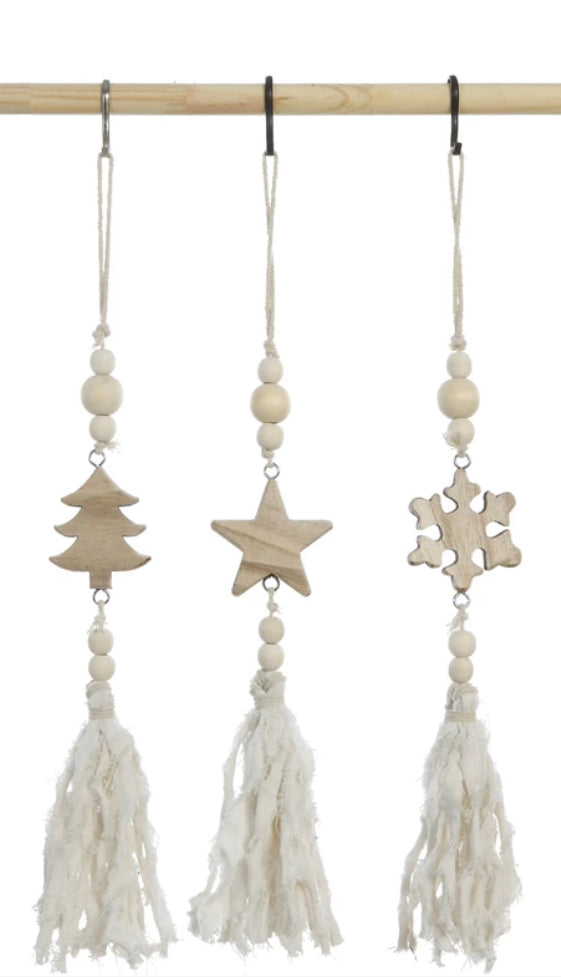 Paulownia wood ornament - 2 styles