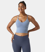 Brassière longue à dos nageur