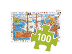 Observation Puzzle 100 pieces - Pirates