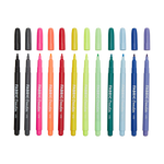 Permanent fabric markers - 12 colors