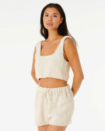 Oceans Together Crochet Top - Off White
