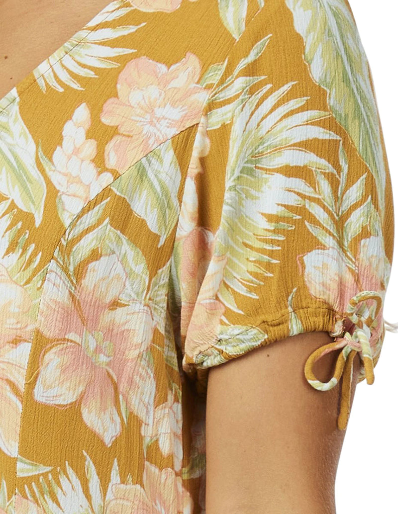 Robe boutonnée Always Summer - Gold