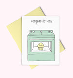 Carte de souhaits - Bun in the oven