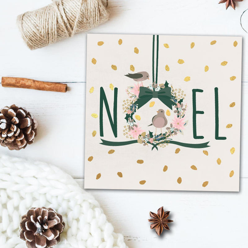 Christmas Card - Blackbird