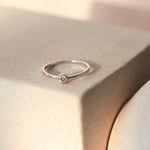 Sterling Silver Ring - The Solitaire