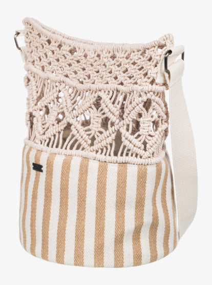 Crossbody bag - Macramé & cotton