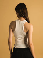 Camisole Celinne côtelée - Blanc