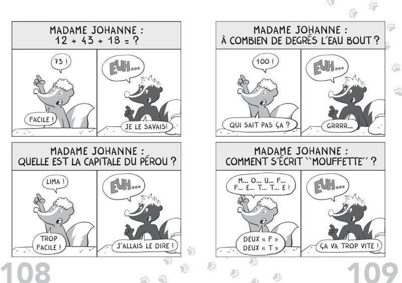 Lucie la mouffette qui pète chez les poules maboules - Tome 3