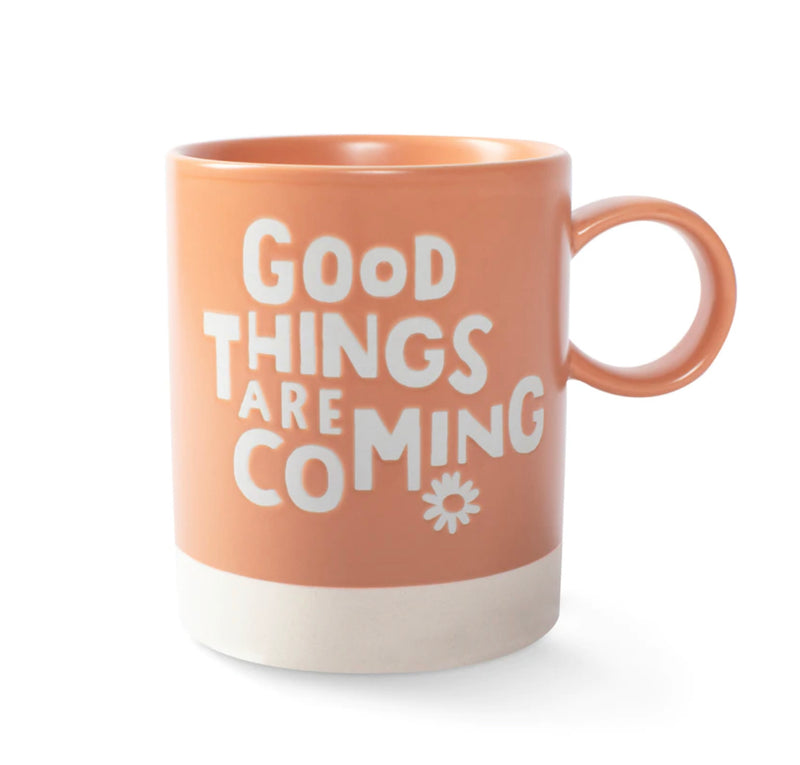 Ceramic mug - Good things are coming