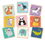 Wooden memory game:Animals