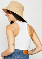 Camisole Celinne côtelée - Blanc