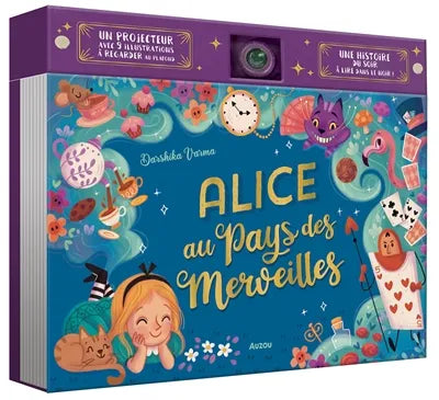 Alice au pays des merveilles - Livre-projecteur