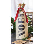 Paper wine bags (6x) - Christmas