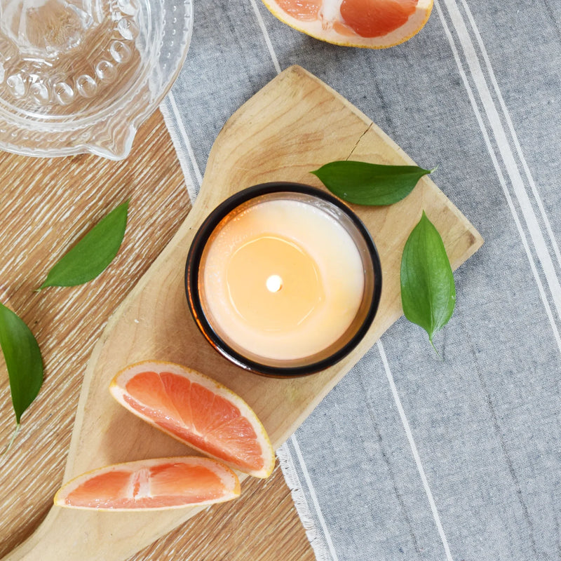 Chandelle de soya 100% naturelle - Mangue et Papaye