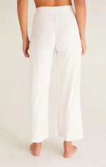 Homebound Pointelle Pant - Bone