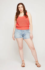 Luna Square Neck Cami - Iris