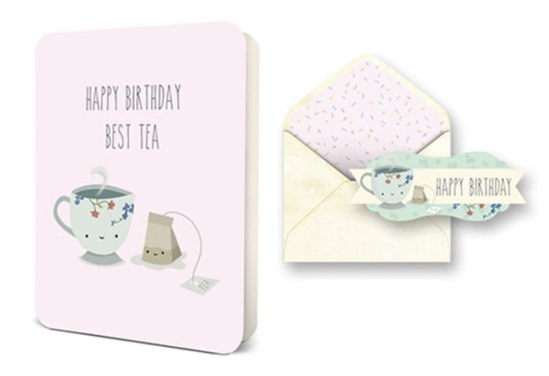 Carte de souhaits - Best Tea