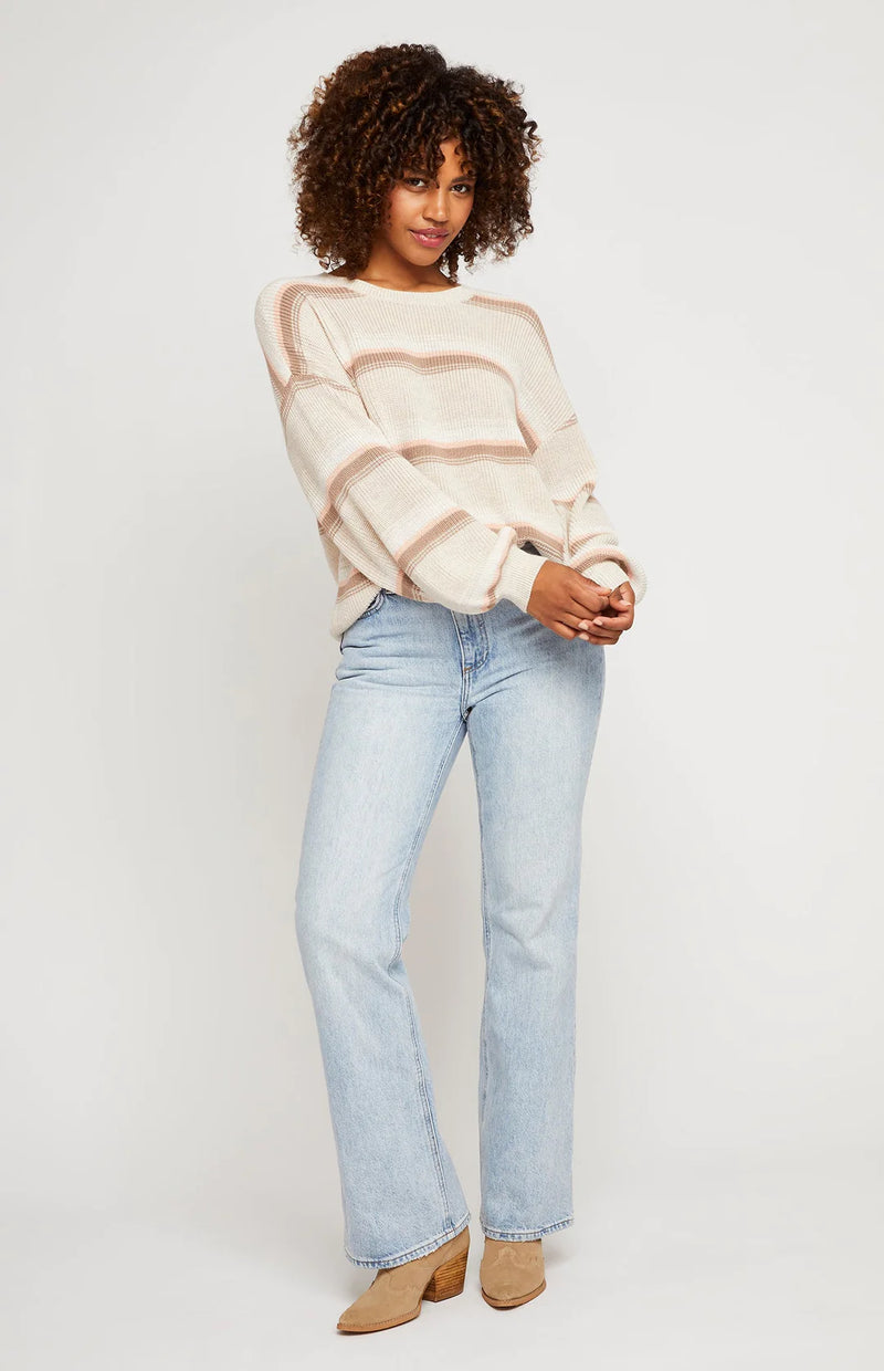 Pull Fonda - Apricot Stripe