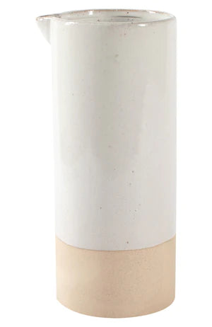 Sandstone vase - White (but rather greige)