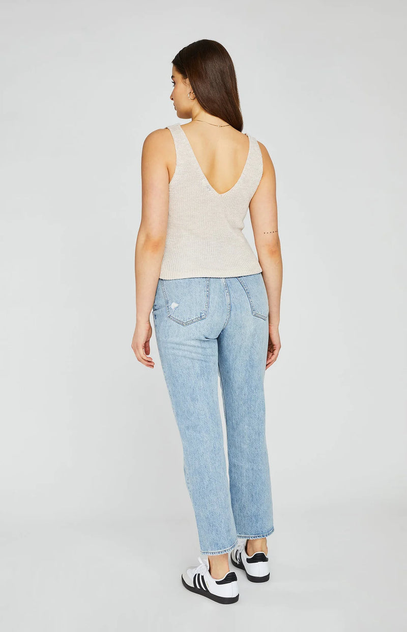 Camisole en tricot Lisette - Heather Oatmeal