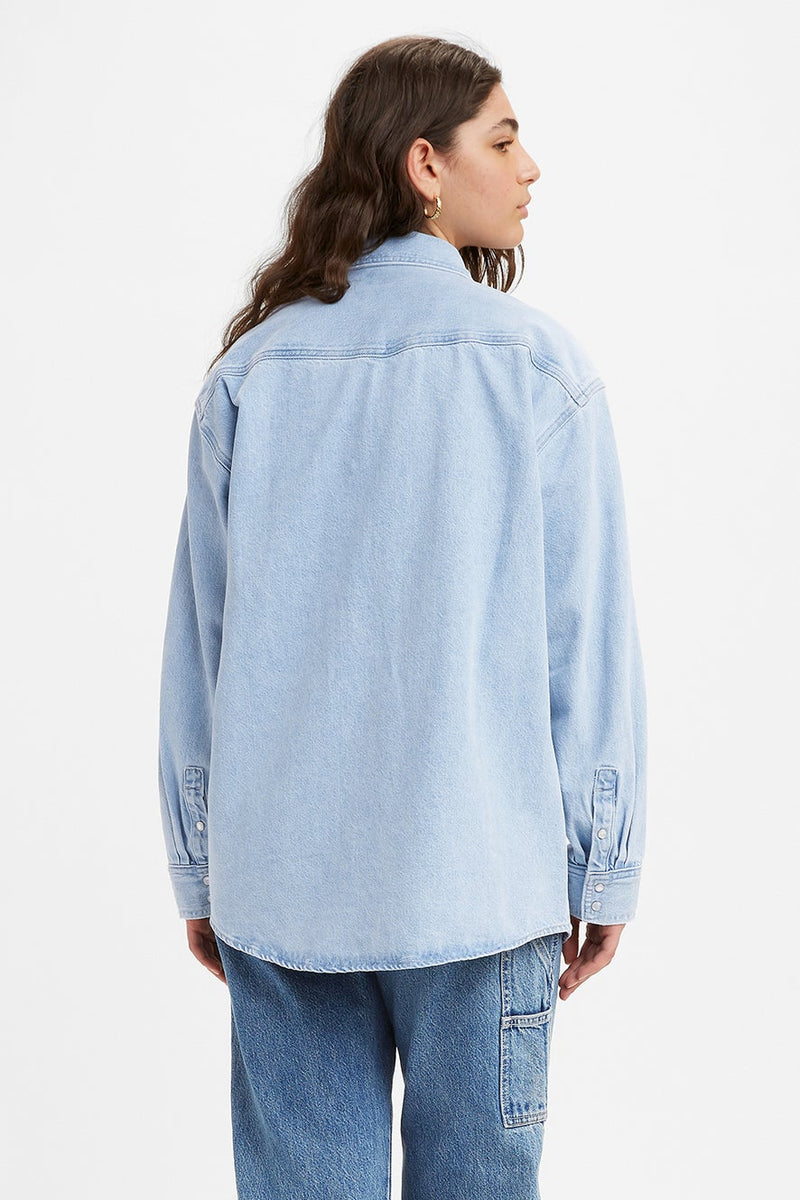 Chemise surdimensionnée Levi’s Dorsey XL Western - Indigo Stonewashed