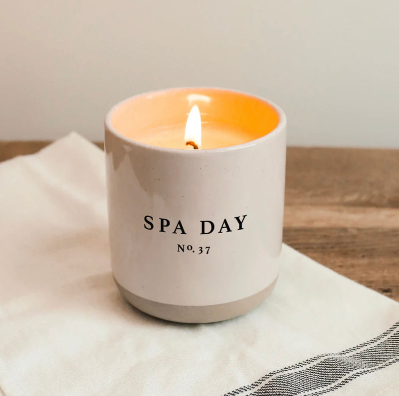 12oz Soy Candle - Spa Day
