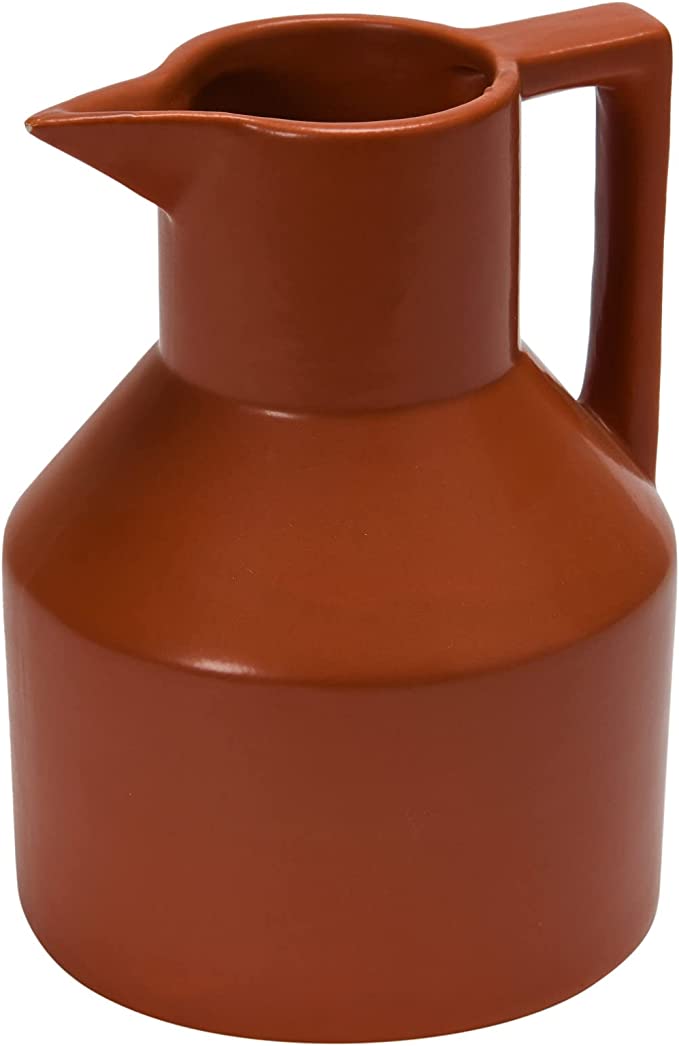 Sandstone pitcher vase - Sienna