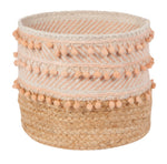 Jute and cotton basket - Nectar