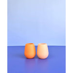 Fegg unbreakable silicone glasses - Cantaloupe + Tangelo