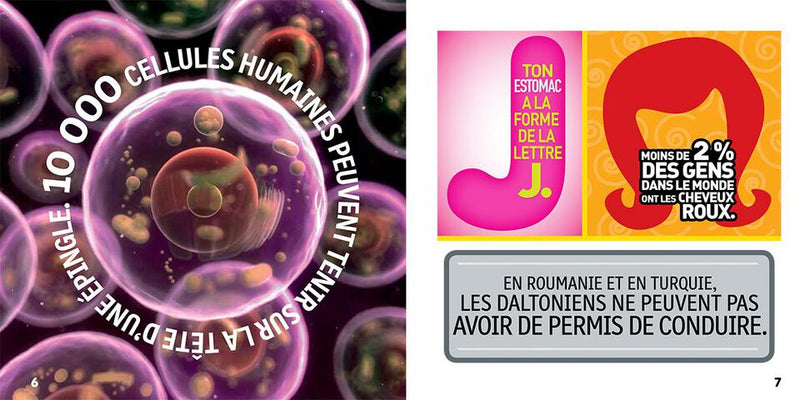 National géographique - Bizarre mais vrai - Le corps humain