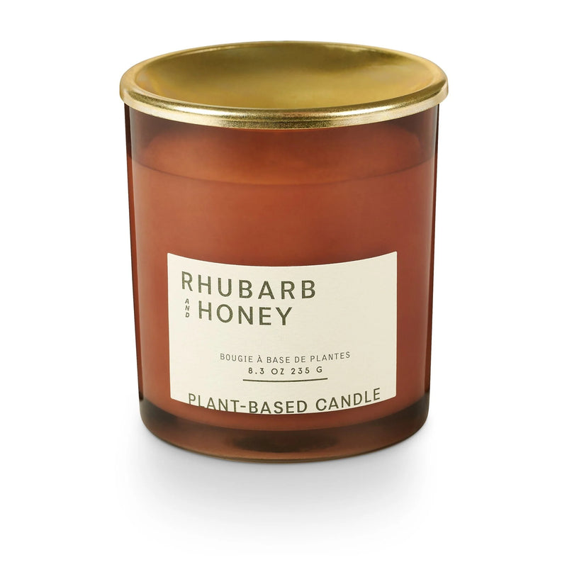 Lidded Jar Candle - Rhubarb and Honey