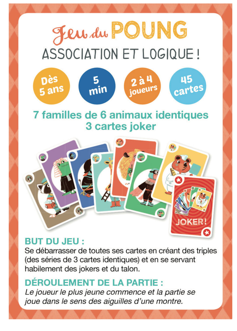 Poung Games (4 to 6 years old)