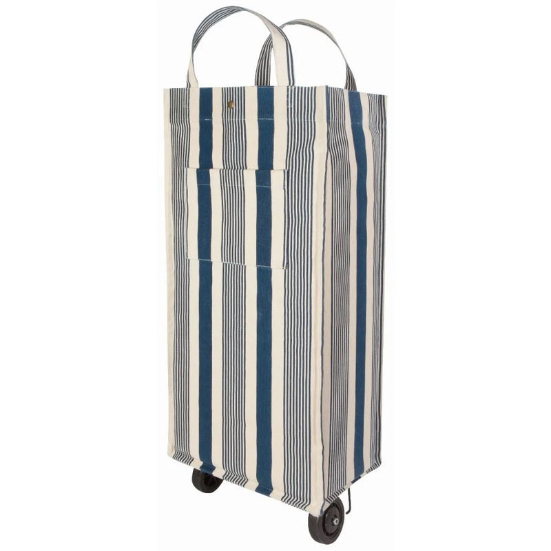 Shopping trolley - Navy stripes