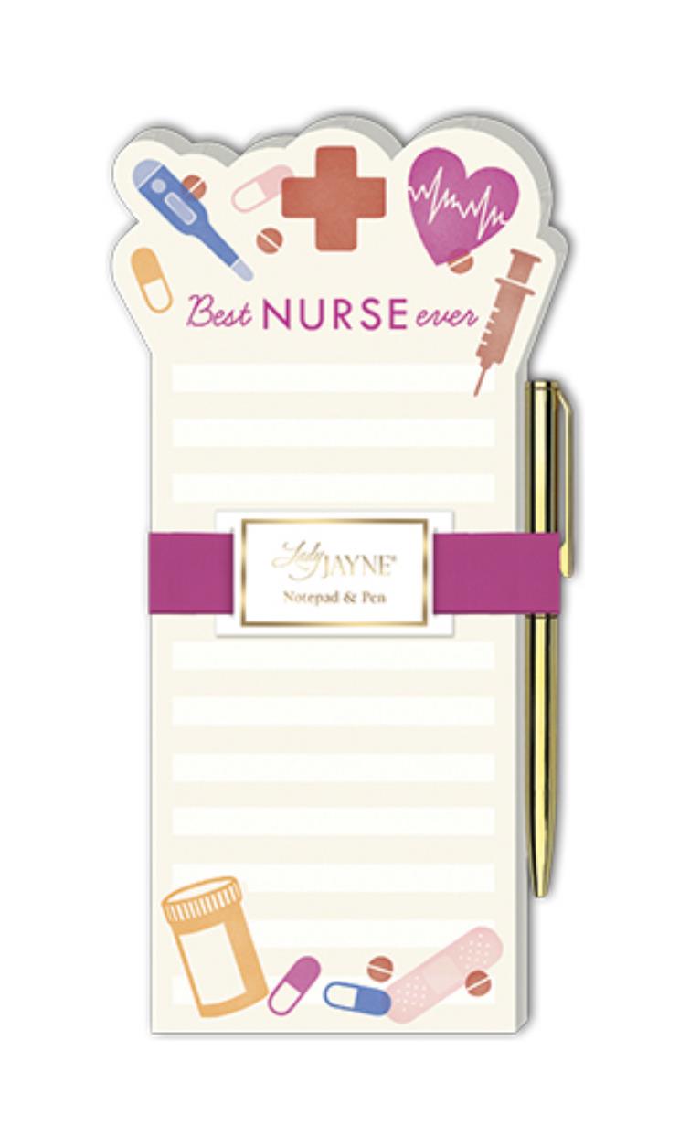Notepad with pen - Best Nurse Ever