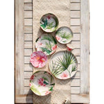 Set of 4 Outdoor Plates - Tropical Bamboo (set of 4)