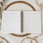 Undated Planner - Dark Floral