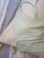 Brassière longue à dos nageur