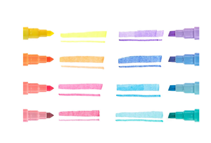 Dual Tip Pastel Highlighters