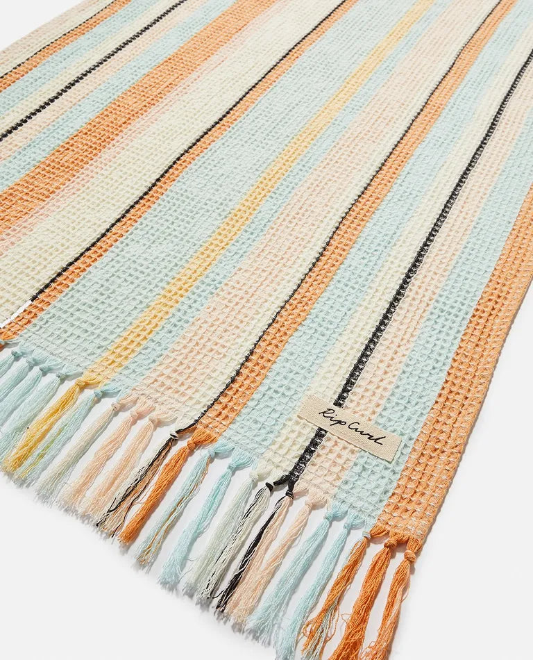 Waffle Waffle Beach Towel - Multicolor