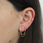 Triàd earrings - Gold
