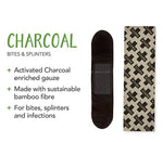 Natural Charcoal Plasters - Black
