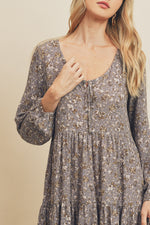 Mini robe à imprimé floral - Lavender/Multi