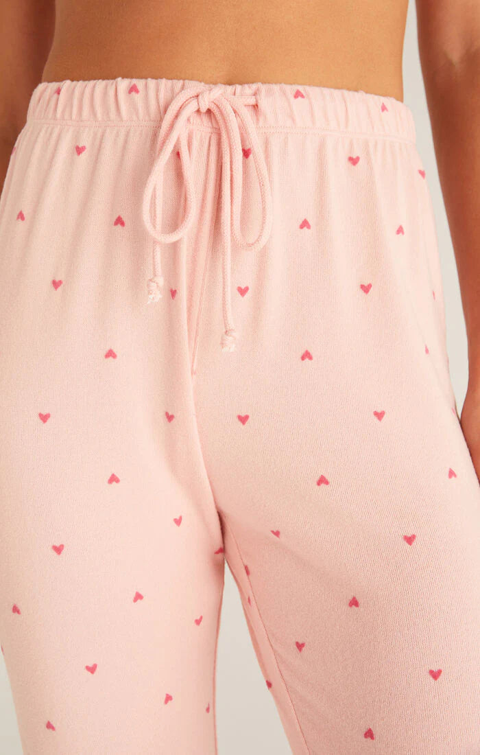 Extra soft jersey joggers - Pink candy