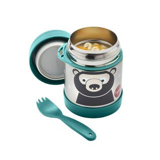 Petit thermos en stainless - Ours