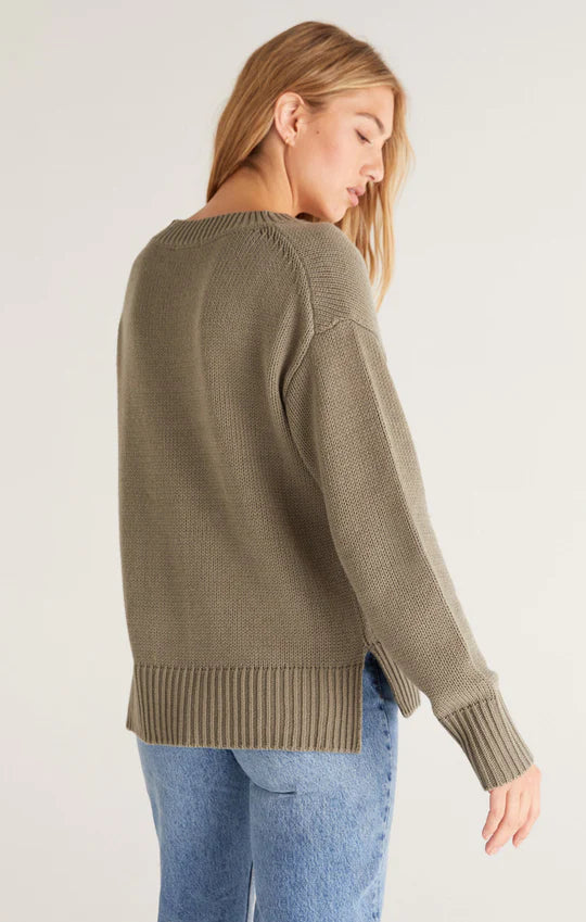 Sona Knit Sweater - Smoke Sage