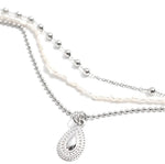 Multi-row bracelet - Silver