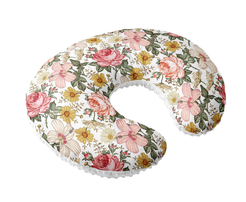 Nursing pillow cover - floral