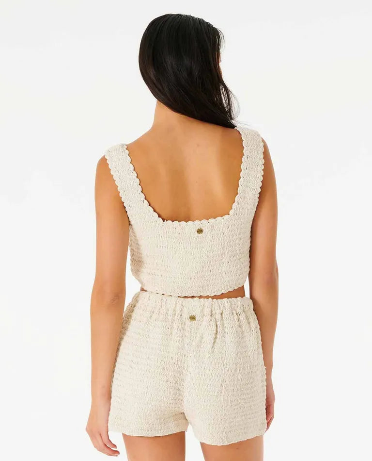 Haut en crochet Oceans Together - Off White