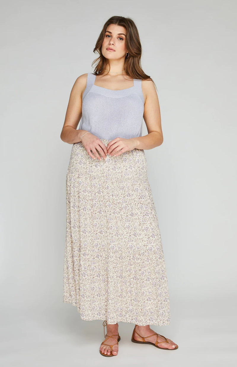 Luna Square Neck Cami - Iris